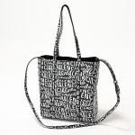バレンシアガ EVERYDAY TOTE XS AJ エブリデイ ウェーブロゴ レザー トートバッグ 鞄 レディース 551810 D6WLN 1000​