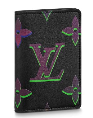 ルイヴィトン LOUIS VUITTON オーガナイザー・ドゥ ポッシュ ブラック カードケース M82372