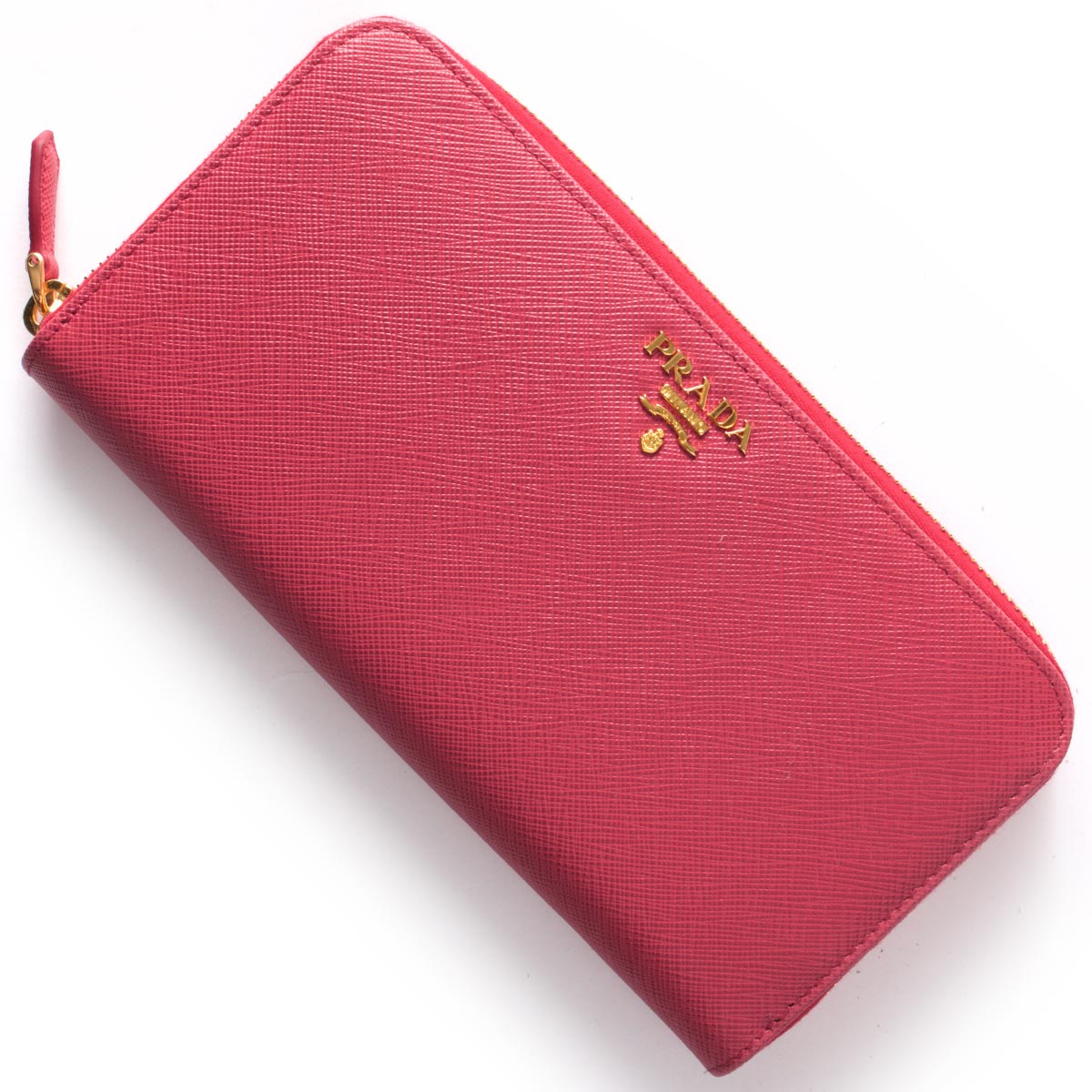 プラダ PRADA 長財布 SAFFIANO METAL ペオニアピンク 1ML506 QWA F0505 レディース