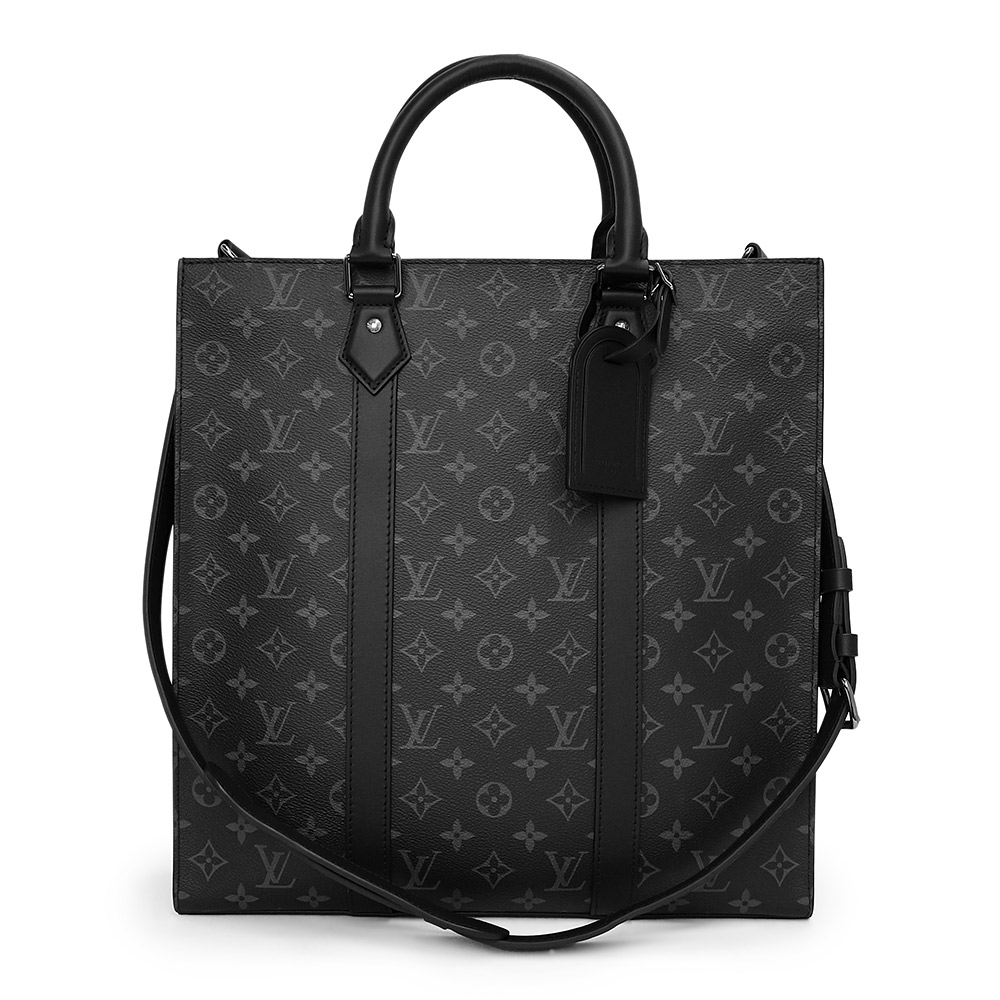 ルイ ヴィトン LOUIS VUITTON サックプラ 2Way ショルダー ハンドバッグ 斜め掛け モノグラムエクリプス M46452
