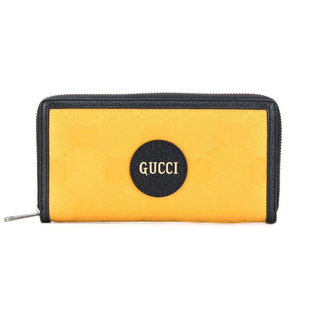 グッチ Gucci ジップアラウンドウォレット イエロー GGナイロン 長財布 625576 H9HAN 9056