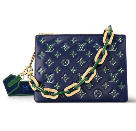 ルイヴィトン Louis Vuitton PMクッションバッグ ラムレザー M23505