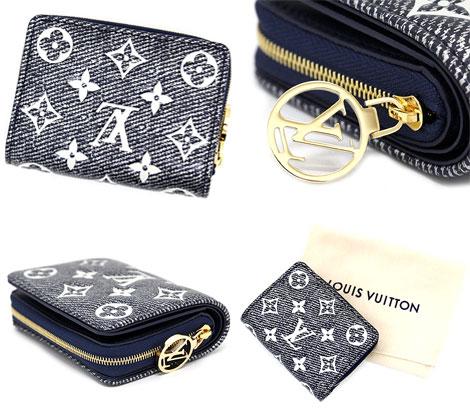 ルイ ヴィトン モノグラム ポルトフォイユ・ルー 小銭入れ付き 二つ折り財布 M82525