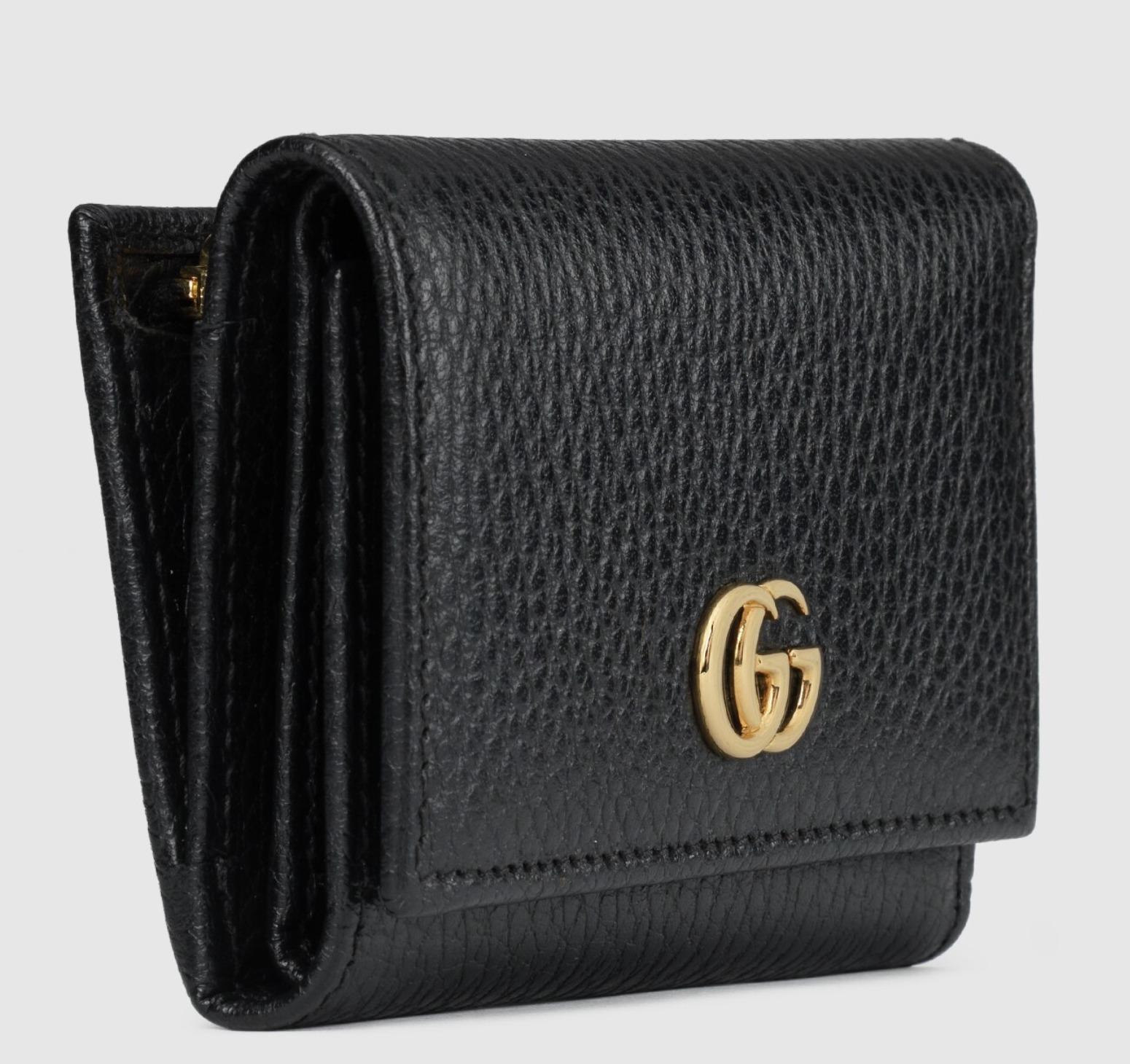 グッチ GGマーモント ミディアム ウォレット 三つ折り財布 644407 CAO0G 1000