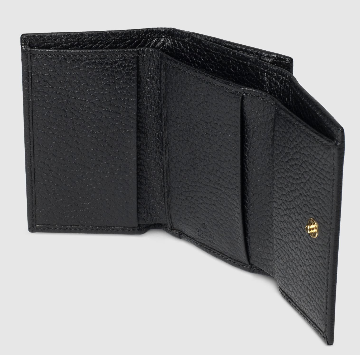グッチ GGマーモント ミディアム ウォレット 三つ折り財布 644407 CAO0G 1000