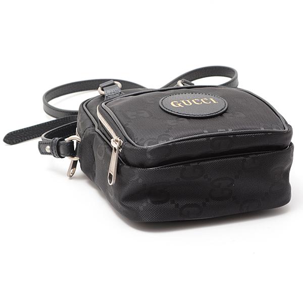 GUCCI グッチ オフサグリッドGGナイロンレザーショルダーバッグ 625850 H9HAN 1000