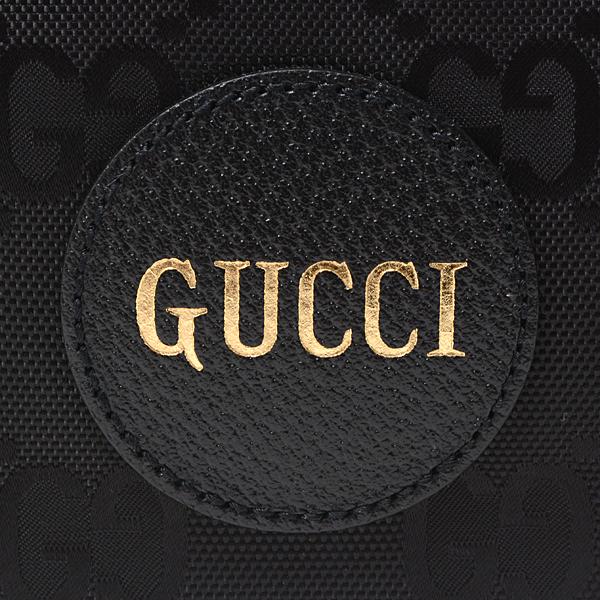 GUCCI グッチ オフサグリッドGGナイロンレザーショルダーバッグ 625850 H9HAN 1000