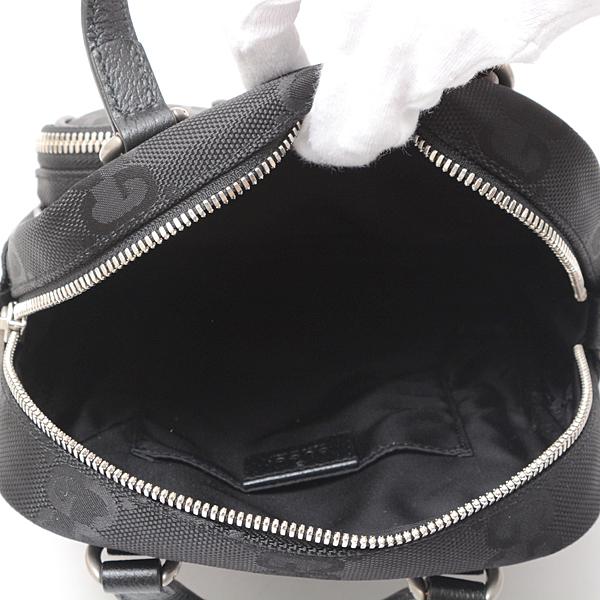 GUCCI グッチ オフサグリッドGGナイロンレザーショルダーバッグ 625850 H9HAN 1000