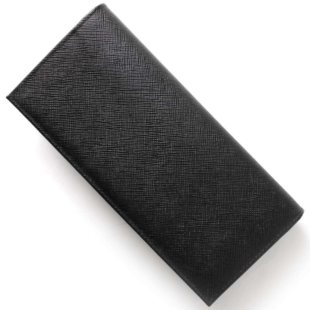 プラダ PRADA 長財布 SAFFIANO ブラック 2MV836 053 F0002 メンズ