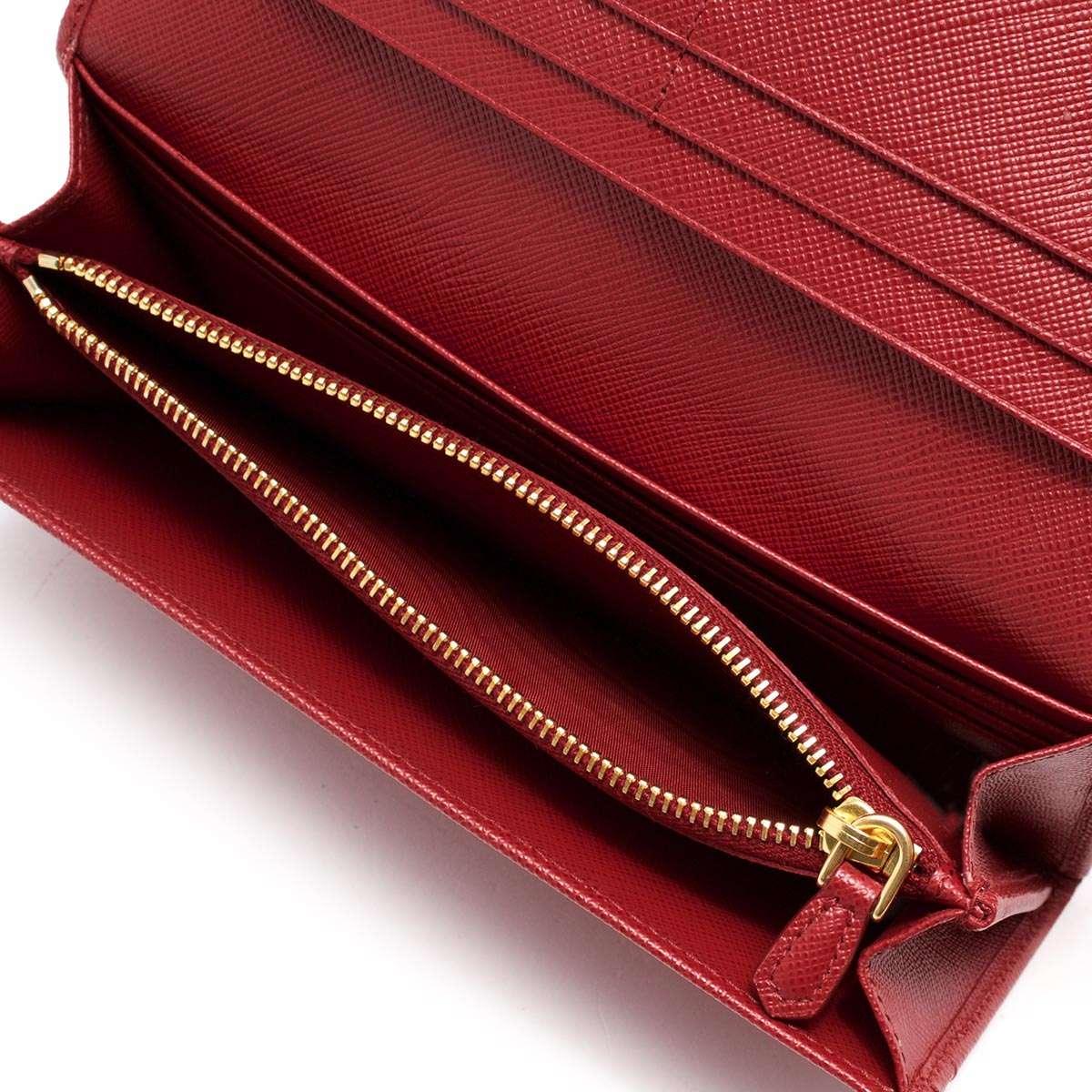 プラダ PRADA 長財布 SAFFIANO METAL フォーコレッド 1MH132 QWA F068Z レディース