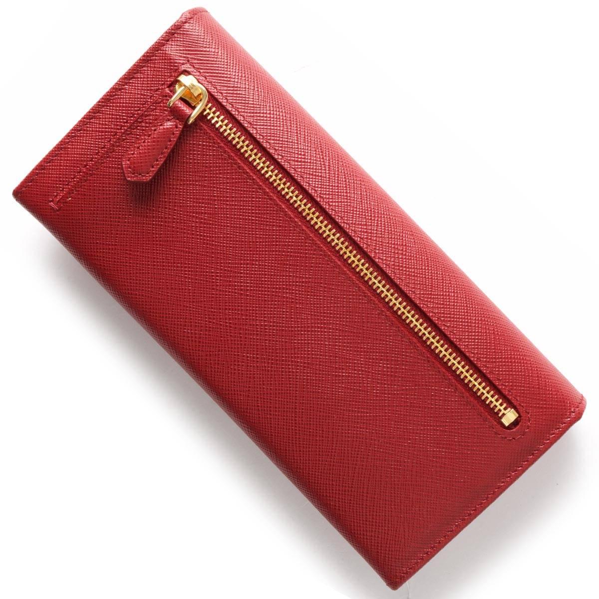 プラダ PRADA 長財布 SAFFIANO METAL フォーコレッド 1MH132 QWA F068Z レディース