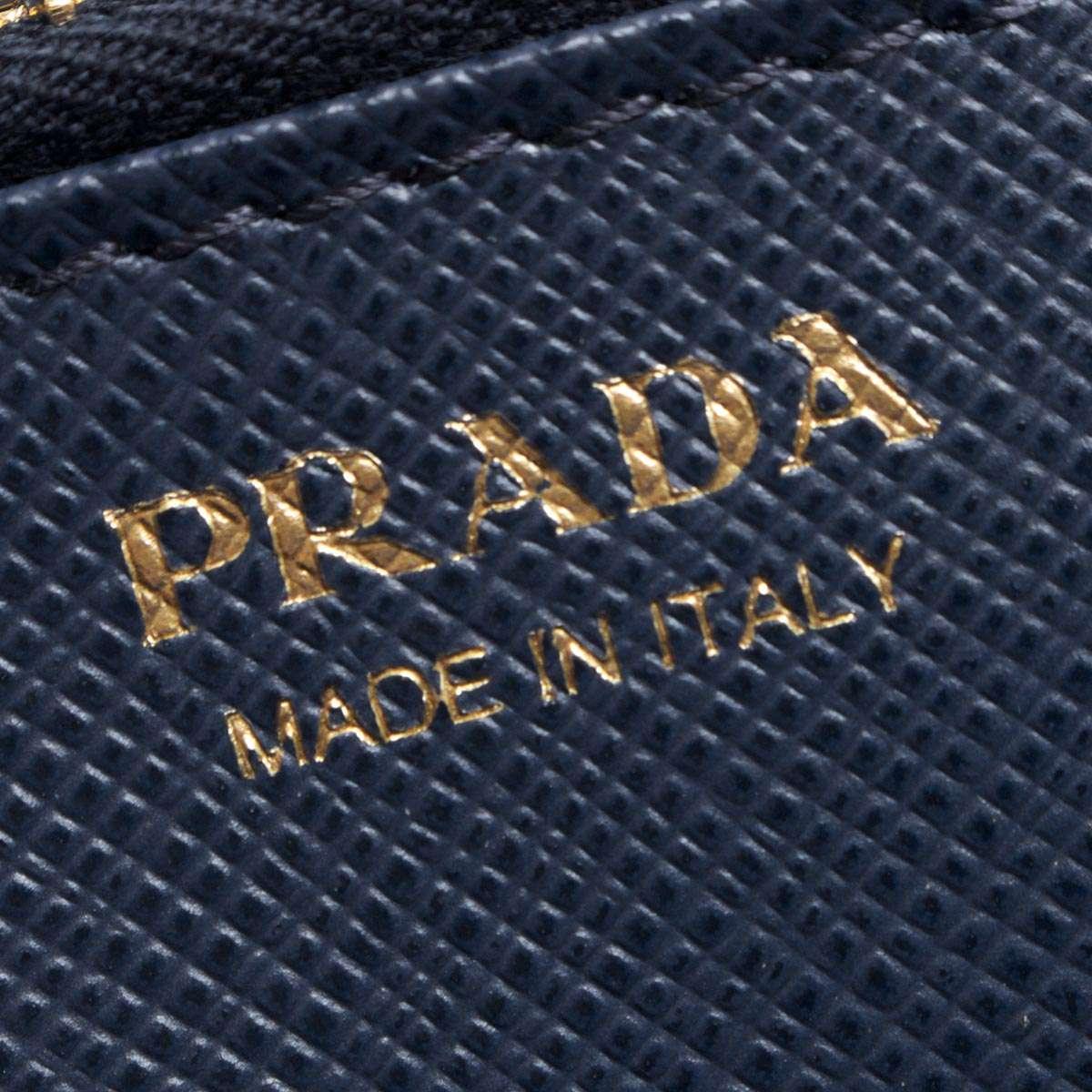 プラダ PRADA 長財布 SAFFIANO METAL ブリエッタブルー 1ML506 QWA F0016 レディース