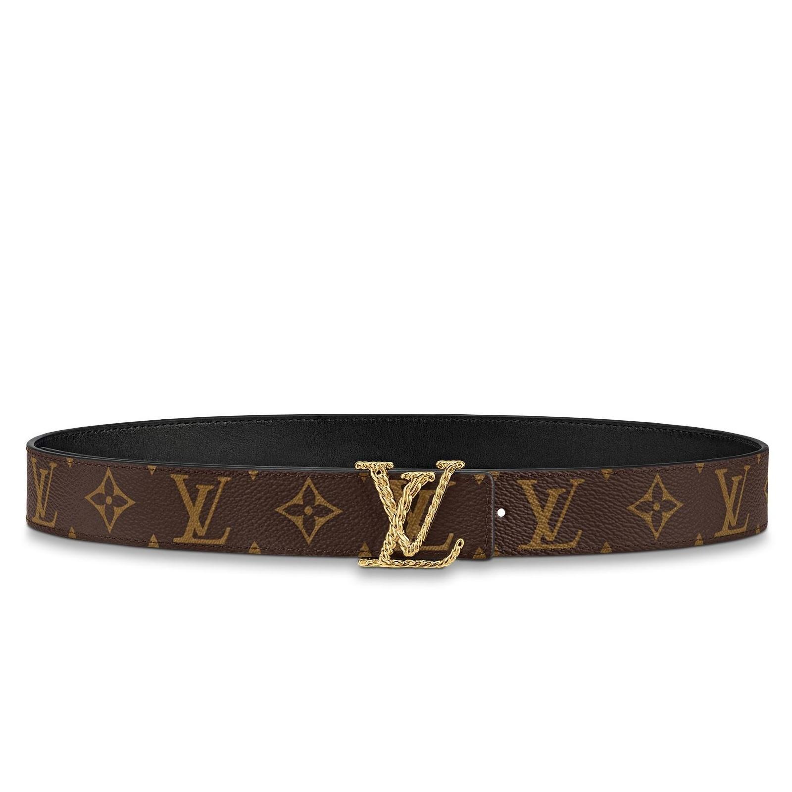 LOUIS VUITTON サンチュール LVオーバー ザ ノット リバーシブル M0302W