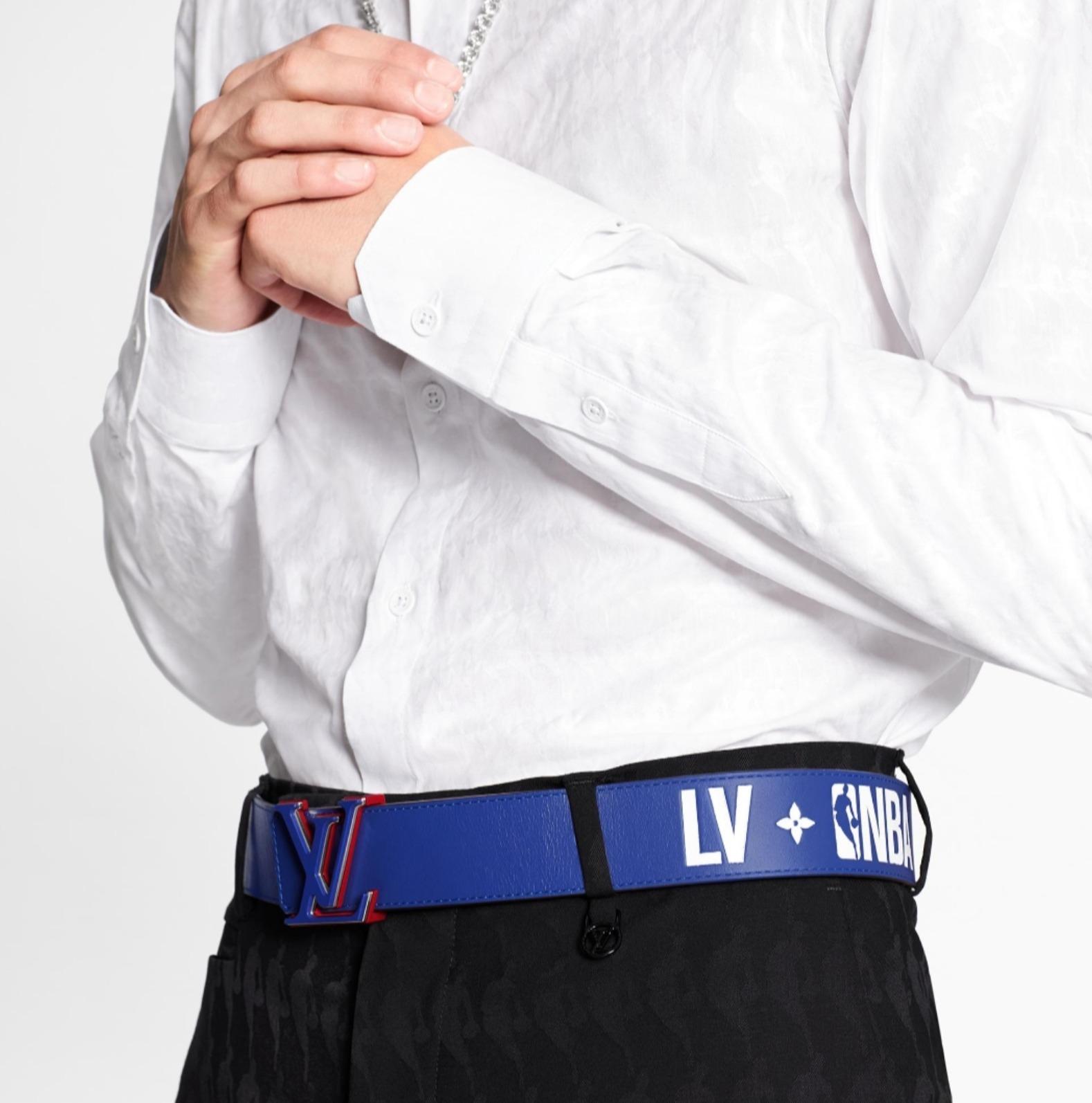 ルイヴィトン Louis Vuitton LVXNBA サンチュール LVスリーステップス MP278S