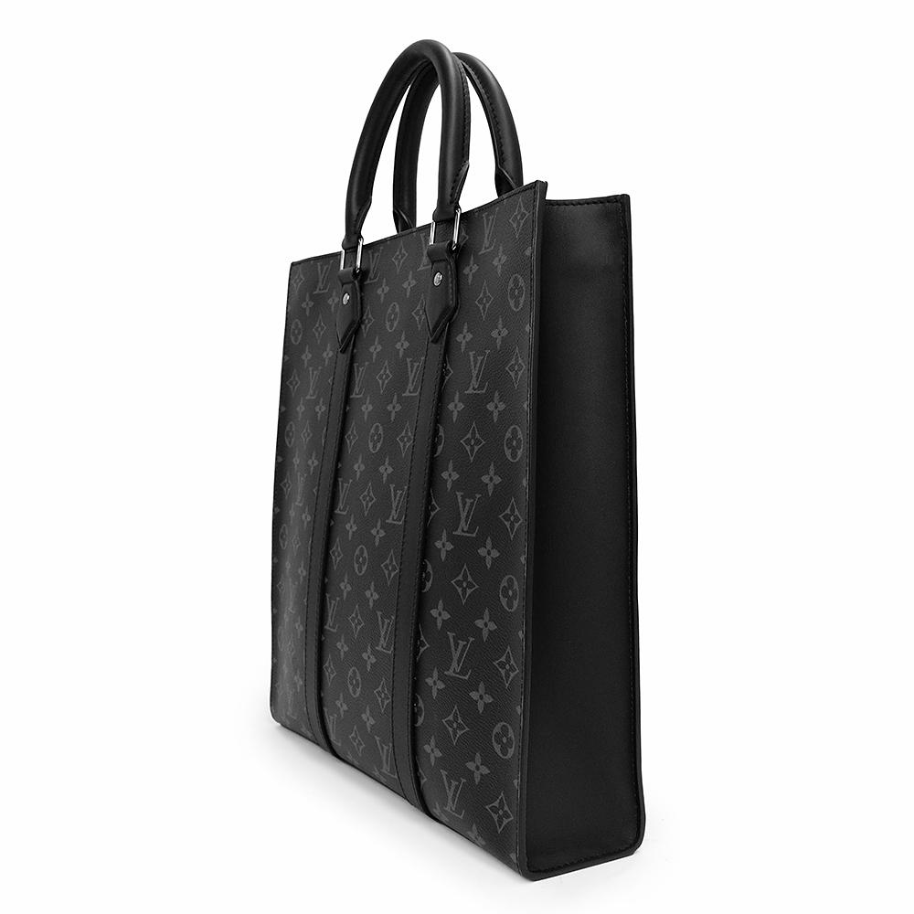ルイ ヴィトン LOUIS VUITTON サックプラ 2Way ショルダー ハンドバッグ 斜め掛け モノグラムエクリプス M46452