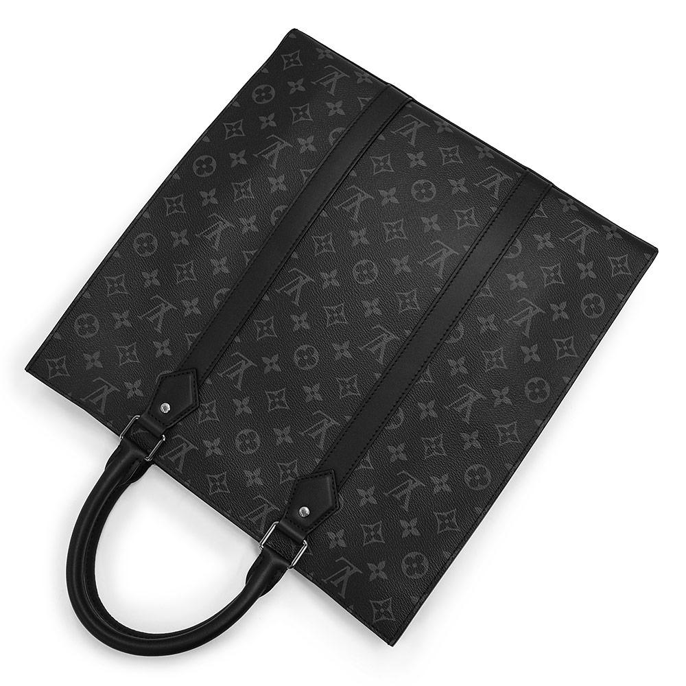 ルイ ヴィトン LOUIS VUITTON サックプラ 2Way ショルダー ハンドバッグ 斜め掛け モノグラムエクリプス M46452