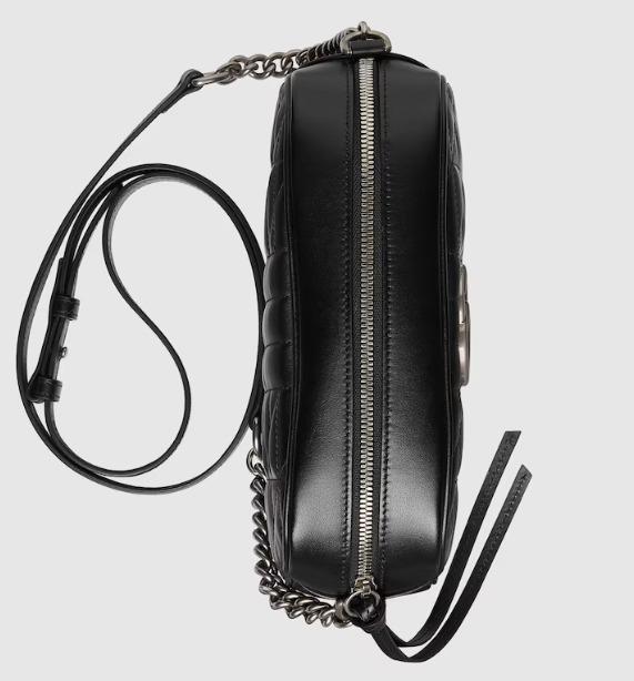 GUCCIグッチ GGマーモント キルティングショルダー スモール 447632 UM8BN 1000