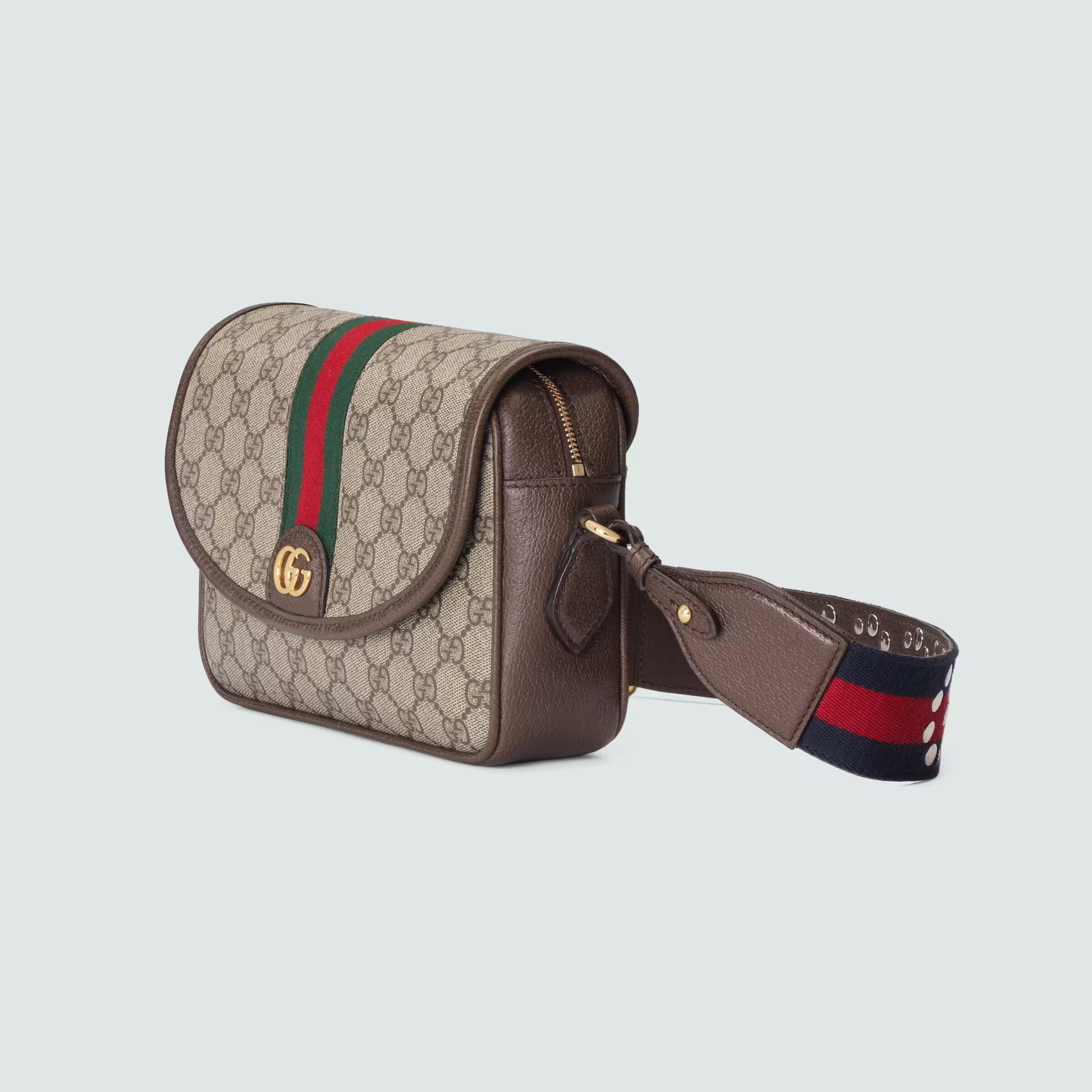 GUCCI GGスプリーム コーティング ミニ ショルダーバッグ 722117 FAAX3 9789