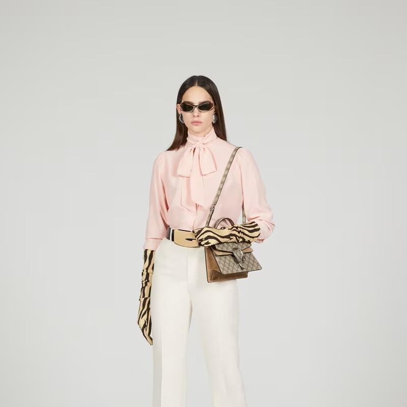 グッチ GUCCI ディオニソス Supreme GG キャンバスハンドバッグ 739496 KHNRN 8642