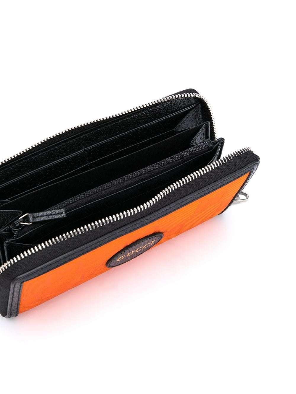 グッチ Gucci ジップアラウンドウォレット オレンジ GGナイロン 長財布 625576 H9HAN 9023
