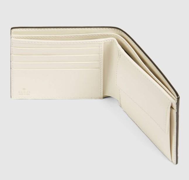 グッチ GUCCI GG柄 二つ折り財布 GGエンボス コインウォレット 二つ折り財布 レザー ホワイト メンズ 625555 1W3AN 9022