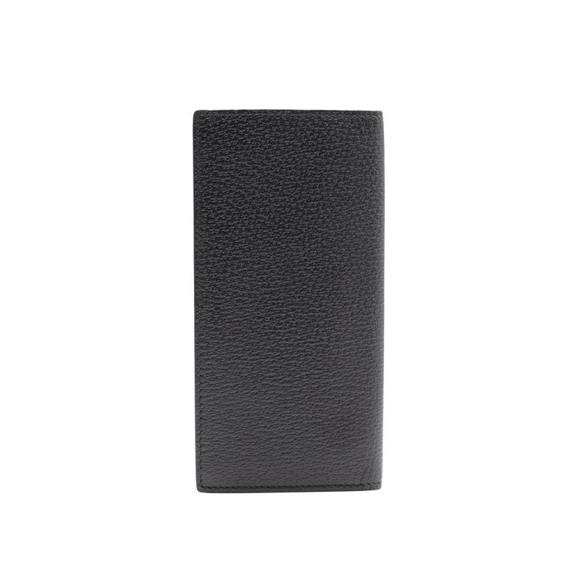 グッチ GUCCI フラップ長財布 GGマーモント メンズ レディース ブラック 428740-DJ20T-1000