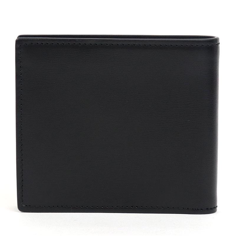グッチ GGマーモント コインウォレット ブラック カーフスキン 二つ折り財布 メタルロゴ コンパクトウォレット コインケース付き サイフ ダブルG 428725 0YK0N 1000