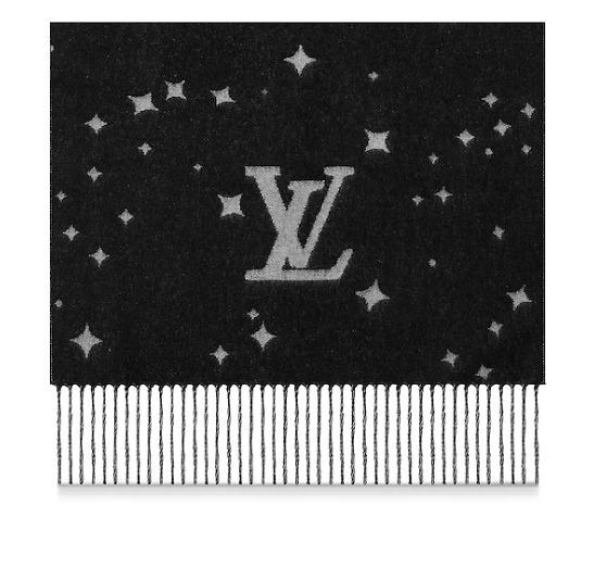 ルイヴィトンマフラー LOUIS VUITTON エシャルプ・モノグラムギャラクシー M71314