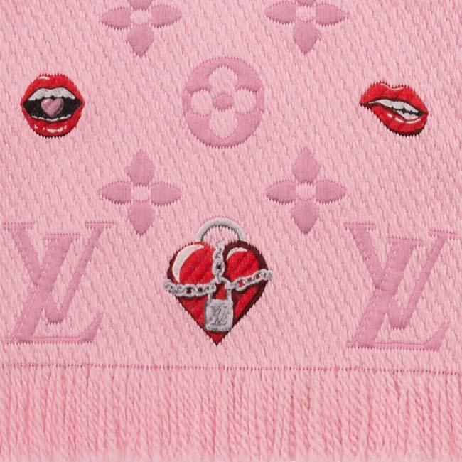 ルイ・ヴィトン LOUIS VUITTON エシャルプ ロゴマニア ラッキー モノグラム M76178