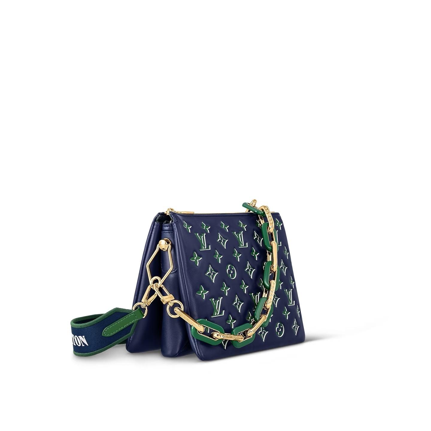 ルイヴィトン Louis Vuitton PMクッションバッグ ラムレザー M23505