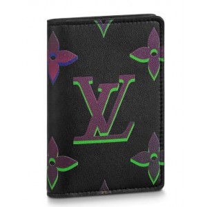 ルイヴィトン LOUIS VUITTON オーガナイザー・ドゥ ポッシュ ブラック カードケース M82372