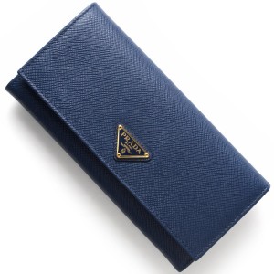 プラダスーパーコピー PRADA 長財布 サフィアーノ/SAFFIANO トライアングル/TRIANG 三角ロゴプレート ブリエッタブルー 1MH132 QHH...
