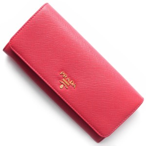 プラダコピー PRADA 長財布 サフィアーノ メタル SAFFIANO METAL ペオニアピンク 1MH132 QWA F0505 レディース