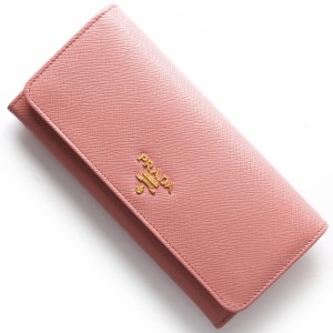 プラダスーパーコピー PRADA 長財布 SAFFIANO METAL ペタロピンク 1MH132 QWA F0442 レディース