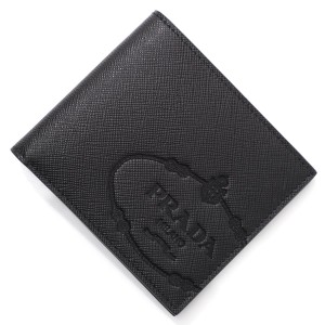 プラダスーパーコピー PRADA 2つ折り 財布 ブラック メンズ 2mo513 2mb8 f0002 SAFFIANO PRINT