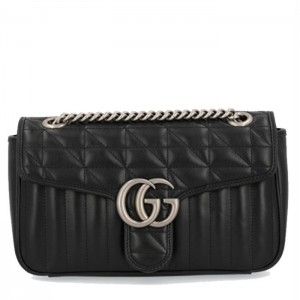 グッチ GUCCI GGマーモント キルティング スモール ショルダーバッグ 443497 UM8AN 1000