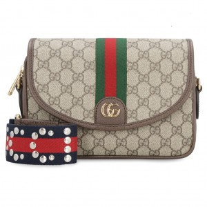 GUCCI GGスプリーム コーティング ミニ ショルダーバッグ 722117 FAAX3 9789