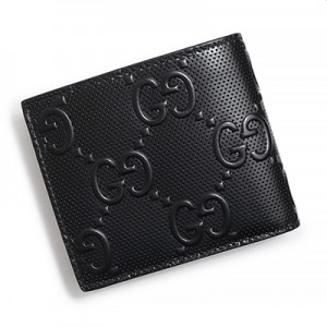 グッチスーパーコピー GUCCI GG柄 二つ折り財布 GGエンボス コインウォレット 二つ折り財布 レザー ブラック メンズ 625555 1W3AN 100...