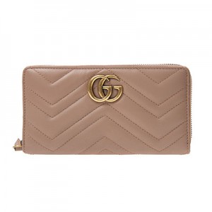グッチコピー GUCCI  ジップアラウンドウォレット ラウンドファスナー長財布 カーフスキン 443123 DRW1T 5729