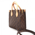 ルイヴィトン ハンドバッグ レディース サックプラ BB ショルダーバッグ モノグラム SAC PLAT BB  M46265