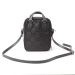 GUCCI グッチ オフサグリッドGGナイロンレザーショルダーバッグ 625850 H9HAN 1000