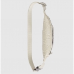 グッチ GUCCI ブラックレザー GGエンボス ベルトバッグ 658582 1W3CN 9022