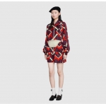 グッチ GUCCI ブラックレザー GGエンボス ベルトバッグ 658582 1W3CN 9022