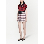 グッチ GUCCI ブラックレザー GGエンボス ベルトバッグ 658582 1W3CN 1000