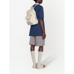 グッチ GUCCI GGエンボス バックパック リュックサック レザー ホワイト 658579 1W3BN 1000
