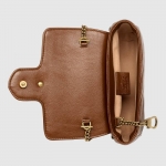 グッチ GUCCI キルティング スーパーミニバッグ ブラウン 476433 0OLFT 2535
