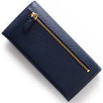 プラダ PRADA 長財布 SAFFIANO METAL ブリエッタブルー 1MH132 QWA F0016 メンズ