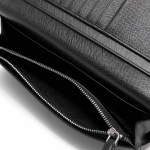 プラダ PRADA 長財布 SAFFIANO TRIANG ブラック 2MV836 QHH F0002 メンズ
