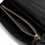 プラダ PRADA 長財布 SAFFIANO TRIANG 三角ロゴプレート ブラック 1MH132 QHH F0002 メンズ