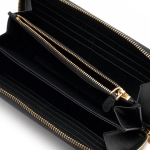 プラダ PRADA 長財布 SAFFIANO TRIANG 三角ロゴプレート ブラック 1ML506 QHH F0002 レディース